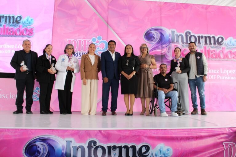DIF Purísima supera las 90 mil atenciones y reafirma su compromiso con las familias en su Segundo Informe de Resultados